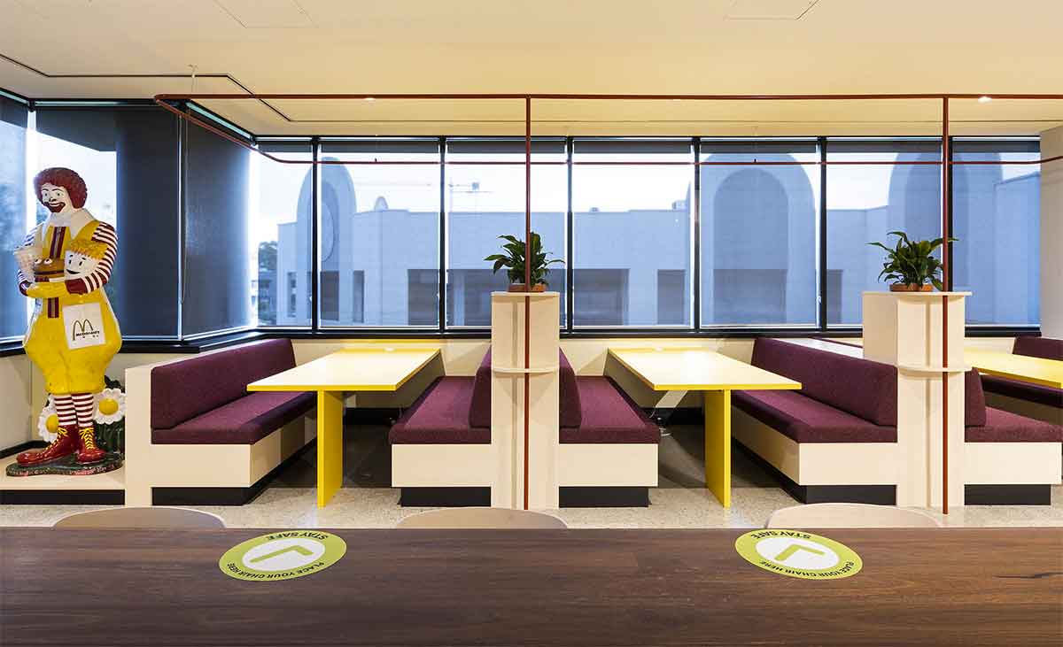 A happy meal connoisseurs dream – McDonald’s Headquarters workplace fitout